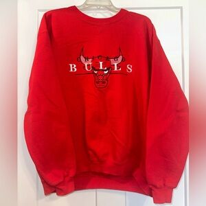 Vtg Lee Chicago Bulls embroidered sweatshirt Large?